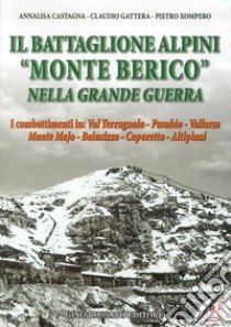 Il battaglione alpini «Monte Berico» nella grande guerra. I combattimenti in: val Terragnolo, Pasubio, Vallarsa, monte Majo, Bainsizza, Caporetto, altipiani libro di Castagna Annalisa; Gattera Claudio; Xompero Pietro