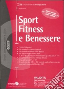 CCNL Sport, fitness e benessere libro