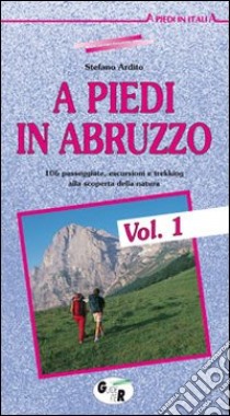 A piedi in Abruzzo. 106 passeggiate, escursioni e trekking alla scoperta della natura. Vol. 1 libro di Ardito Stefano