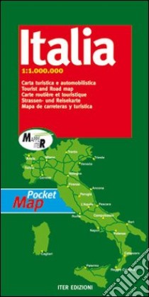 Pocket map Italia. Carta turistica e automobilistica 1:1.000.000 libro