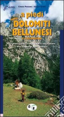 A piedi sulle Dolomiti bellunesi e l'Agordino. 77 passeggiate, escursioni e trekking alla scoperta della natura libro di Pezzani Cinzia; Grillo Sergio