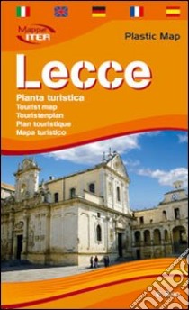 Lecce. Pianta turistica 1:10.000 libro