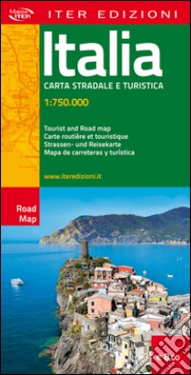 Italia. Carta stradale e turistica 1:750.000 libro