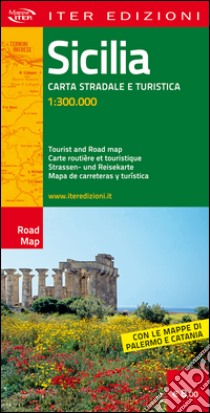 Sicilia. Carta stradale e turistica 1:300.000 libro