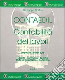 Contaedil. Contabilità dei lavori. Con CD-ROM libro di Stalteri Giuseppe