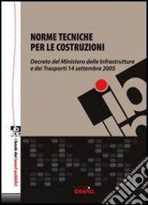 Norme tecniche per le costruzioni libro