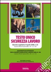 Testo unico sicurezza lavoro libro