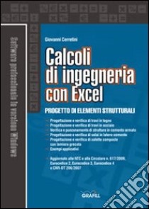 Calcoli di ingegneria con excel. Con Contenuto digitale per download e accesso on line libro di Cerretini Giovanni