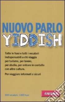 Nuovo parlo yiddish libro di Astori Davide