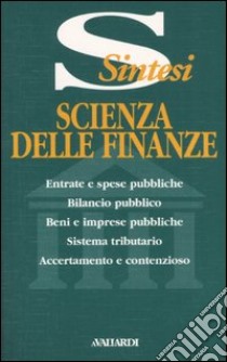 Scienza delle finanze libro di Tardia T. (cur.)