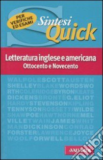 Letteratura inglese e americana. Ottocento e Novecento libro di Salvai laura