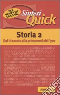 Storia. Vol. 2: Dal III secolo alla prima metà del '300 libro di Gherner Bruna