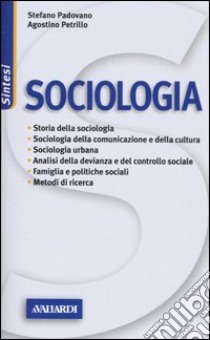 Sociologia libro di Padovano Stefano - Petrillo Agostino