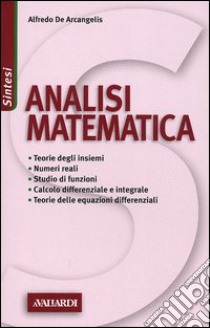 Analisi matematica libro di De Arcangelis Alfredo