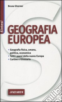 Geografia europea libro di Gherner Bruna