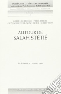 Autour de Salah Stétié libro