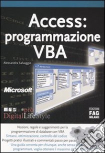Access: programmazione VBA libro di Salvaggio Alessandra
