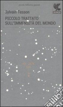 Piccolo trattato sull'immensità del mondo libro di Tesson Sylvain