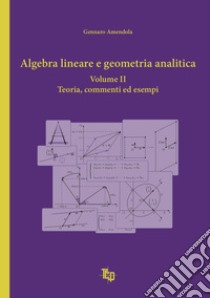 Algebra lineare e geometria analitica. Vol. 2: Teoria, commenti ed esempi libro di Amendola Gennaro