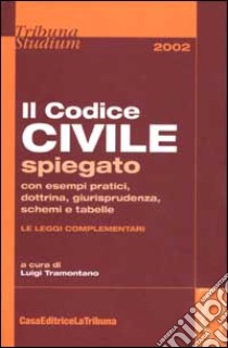 Il codice civile. Spiegato con esempi pratici, dottrina, giurisprudenza, schemi e tabelle. Leggi complementari libro