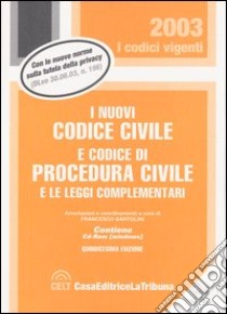 I nuovi codice civile e codice di procedura civile e le leggi complementari. Con CD-ROM libro