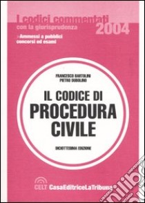 Il codice di procedura civile libro