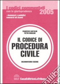 Il codice di procedura civile libro