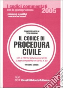 Il codice di procedura civile libro