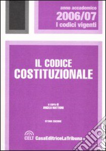 Il codice costituzionale libro