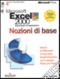 Microsoft Excel 2000 Visual basic for applications nozioni libro di Jacobson Reed