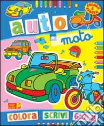 Colora auto e moto. Ediz. illustrata libro