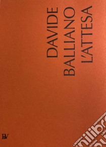 Davide Balliano. L'attesa. Ediz. italiana e inglese libro di Risaliti S. (cur.)