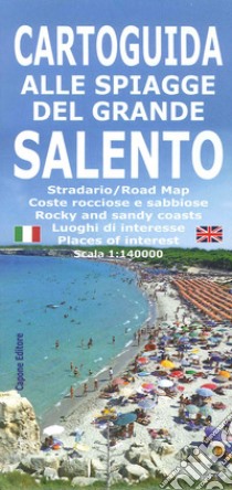 Cartoguida alle spiagge del grande Salento libro di Capone Enrico