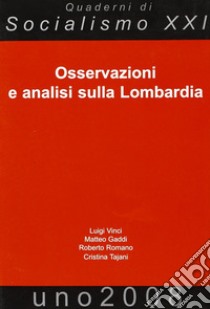 Osservazioni e analisi sulla Lombardia libro