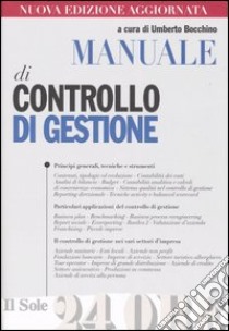 Manuale di controllo di gestione libro di Bocchino U. (cur.)