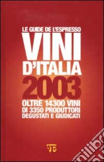 Vini d'Italia 2003 libro