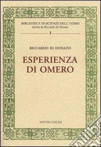 Esperienza di Omero libro di Di Donato Riccardo