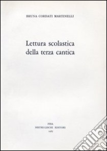 Lettura scolastica della terza cantica libro di Cordati Bruna