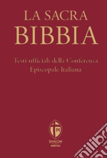 La Sacra Bibbia. Edizione media. Tela rossa libro