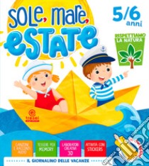 Sole, mare, estate. 5-6 anni. Per la Scuola materna. Con biglietti libro