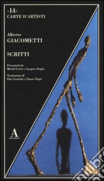 Scritti libro di Giacometti Alberto