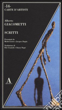 Scritti libro di Giacometti Alberto