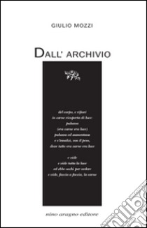 Dall'archivio libro di Mozzi Giulio