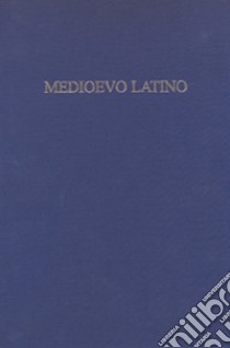 Medioevo latino. Bollettino bibliografico della cultura europea dal secolo VI al XV. Vol. 41 libro di Pinelli L. (cur.); Paravicini Bagliani A. (cur.)