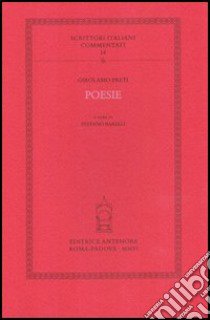 Poesie libro di Preti Girolamo; Barelli S. (cur.)