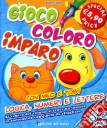 Gioco, coloro, imparo con Meo e Toby. 5-6 anni. Ediz. illustrata libro di Fanti Roberta