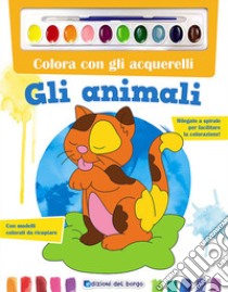 Colora con gli acquerelli. Gli animali. Con gadget libro