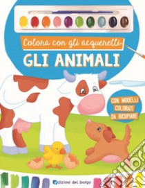 Colora con gli acquerelli. Gli animali. Con gadget libro