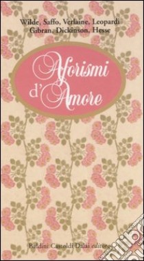 Aforismi d'amore libro