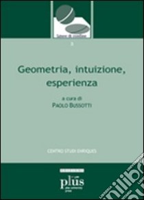 Geometria, intuizione, esperienza libro di Bussotti P. (cur.)